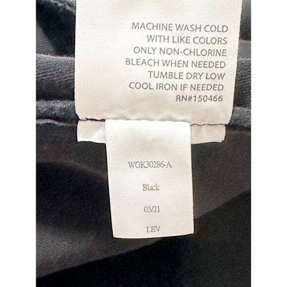 41 Hawthorn Women's Open‎ Front Notch Lapel Blazer Jacket Pockets Black Small - Picture 10 of 11